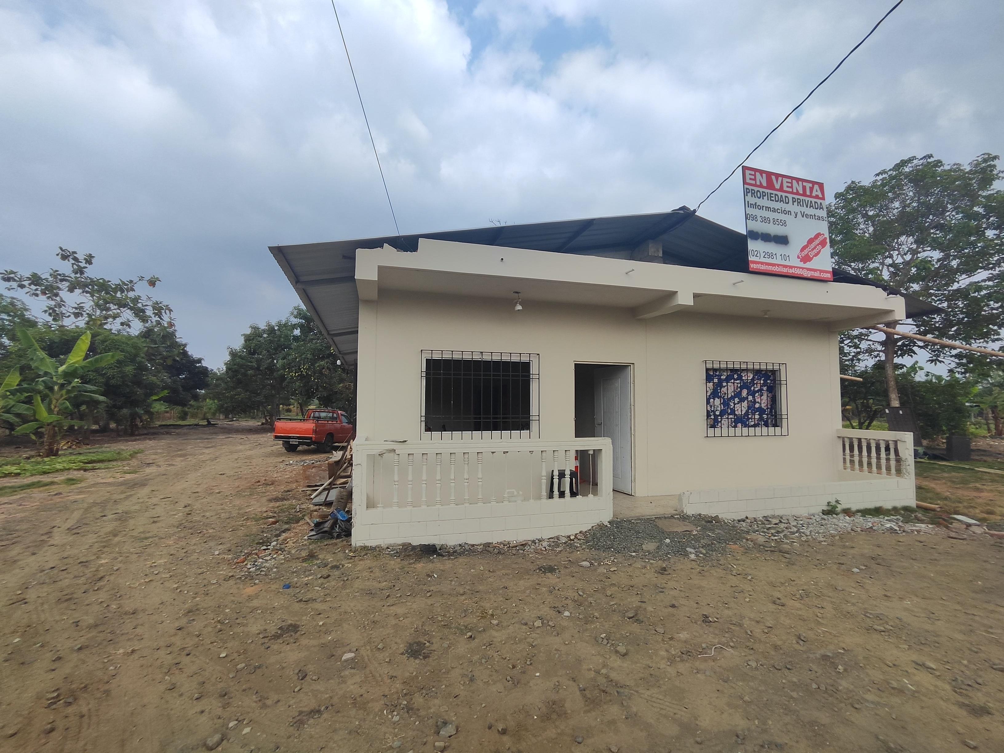 Terreno Residencial con Vivienda – Vía Chone-Boyacá, Chone