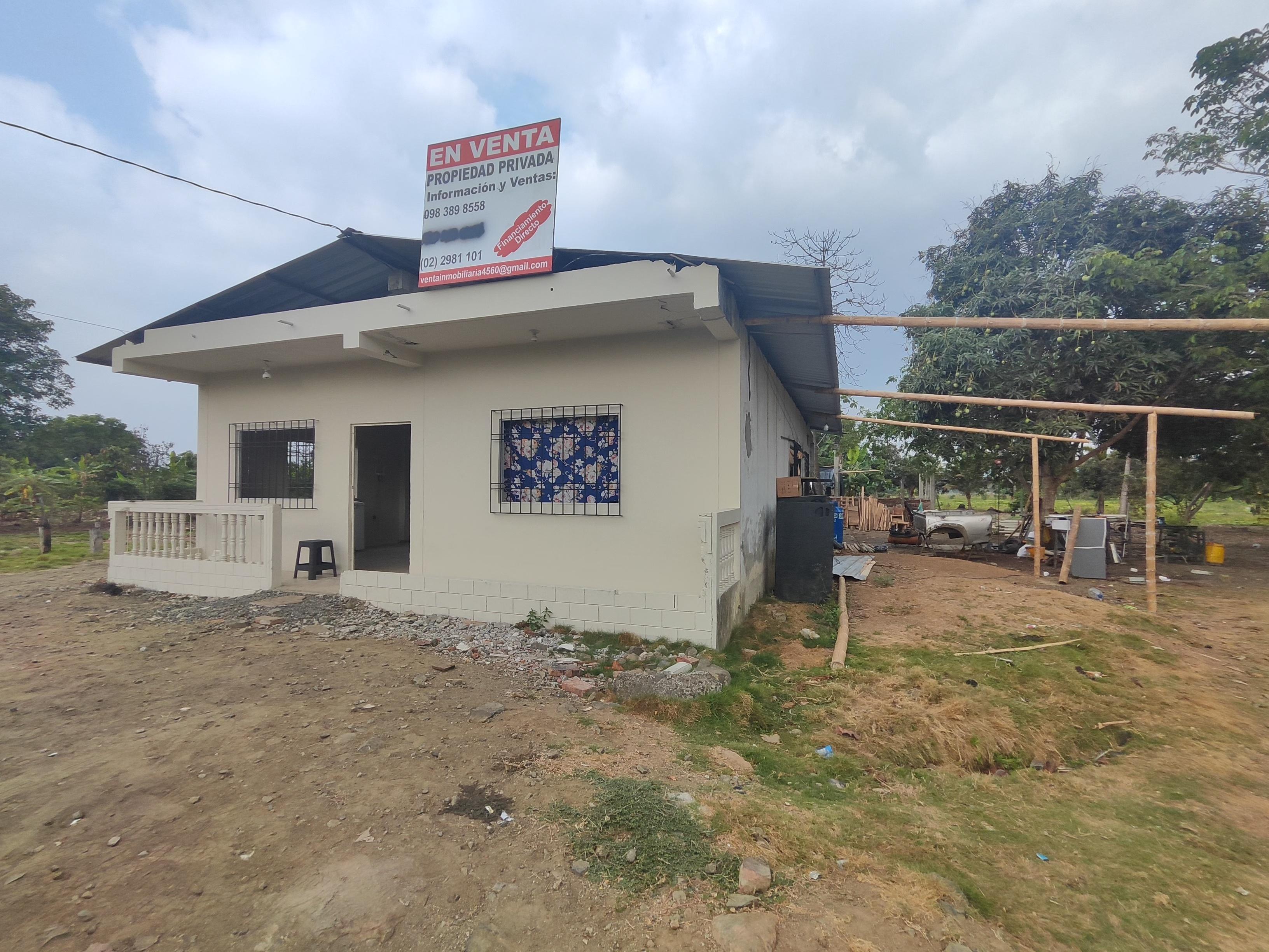 Terreno Residencial con Vivienda – Vía Chone-Boyacá, Chone