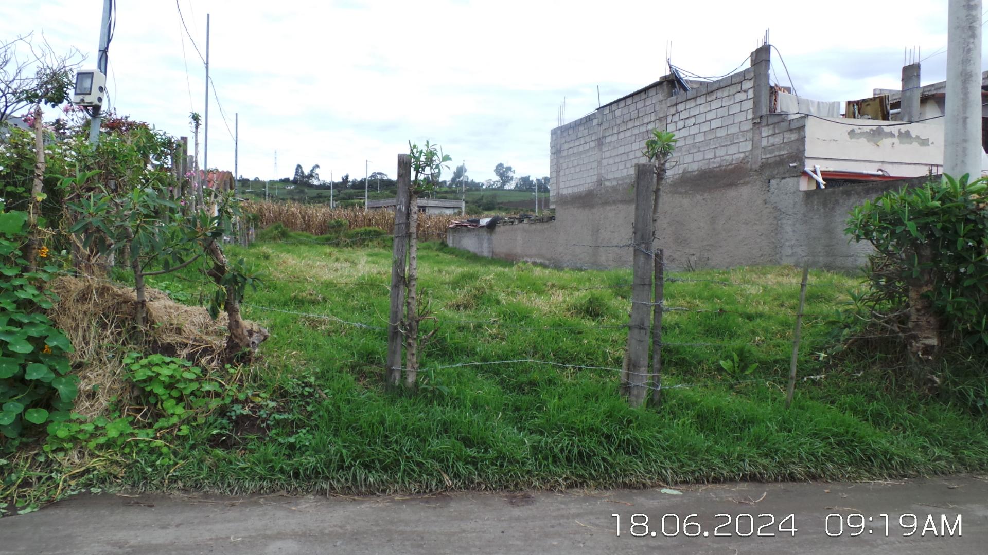 Terreno de venta en Aloasí