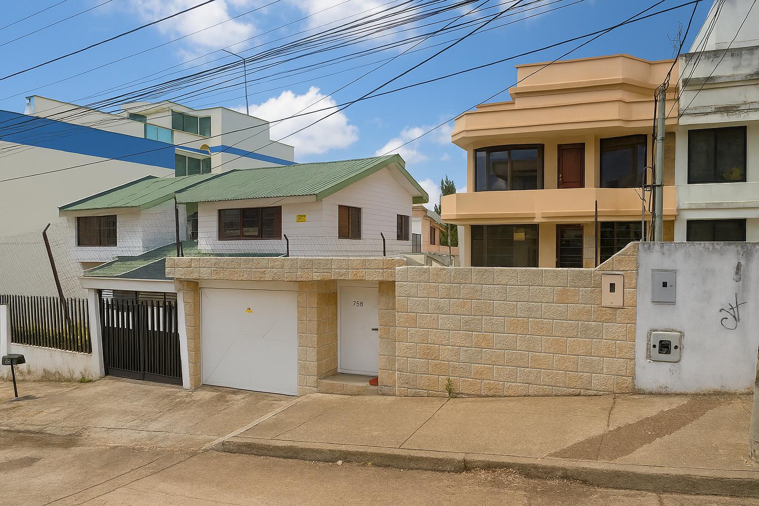 Casa de 3 plantas en el Condado