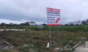 Terreno en venta en sector Castelnuovo, Parroquia Atacames Esmeraldas.